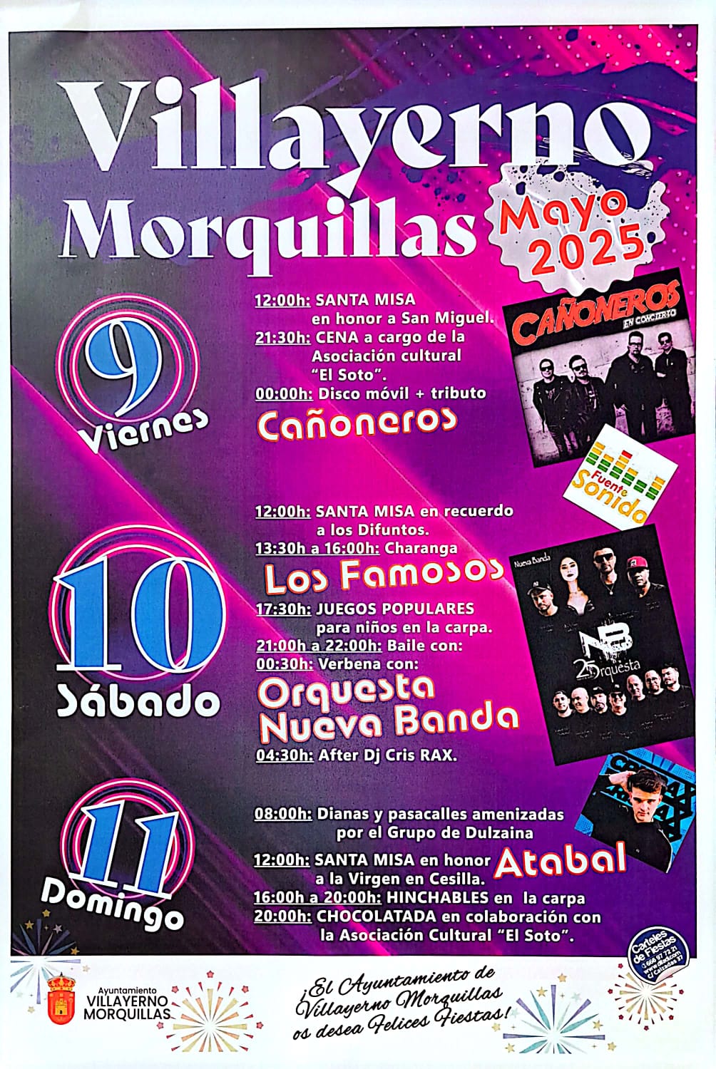 Fiestas patronales 2025